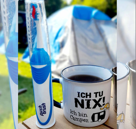 Toothbrush for camping